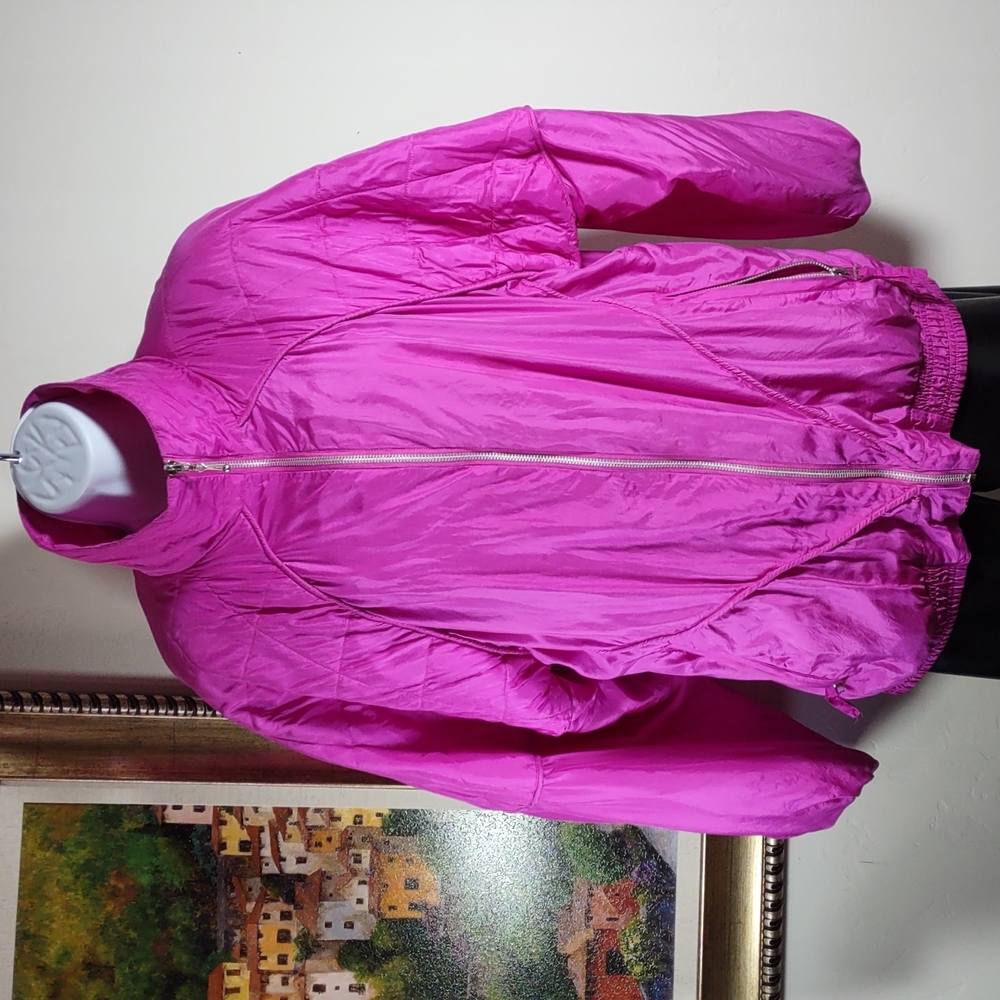 Vintage 80's Jeneve Silk Bomber Jacket